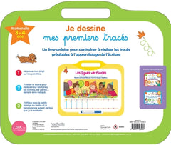 Sami et Julie - Ardoise Je dessine mes premiers tracés 3-4 ans