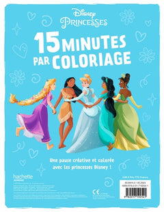 Disney Princesses - 15 minutes par coloriage