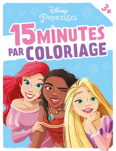 Disney Princesses - 15 minutes par coloriage