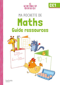 Ma pochette de maths CE1 - Les Pochettes Ateliers - Guide ressources