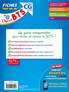 Objectif BTS CG - Fiches Tout-en-un