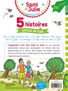 Sami et Julie Fin CP-CE1 - 5 histoires Spécial nature