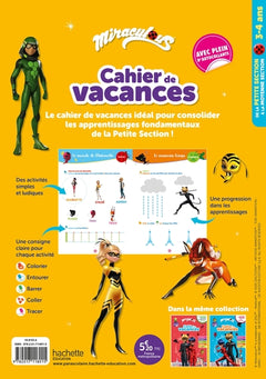 Miraculous - De la Petite à la Moyenne section - Cahier de vacances 2025