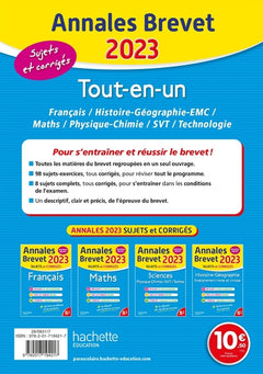 Annales Brevet 2023 Tout-en-un