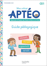 Mon cahier Aptéo CE1 - Guide pédagogique