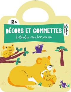Décors et gommettes - bébés animaux