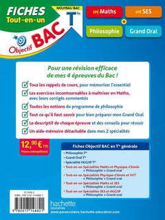 Objectif Bac Fiches Tout-en-un Tle Spécialités