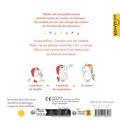 Gaston - Je suis en colère avec figurine