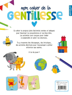 Mon cahier de la gentillesse - des activités qui m'aident à penser aux autres