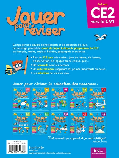 Jouer pour réviser - Du CE2 au CM1 - Cahier de vacances 2024
