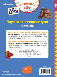 Disney - Raya / Hercule - Spécial DYS (dyslexie)
