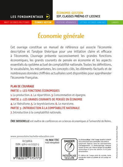 Les fondamentaux - Economie générale