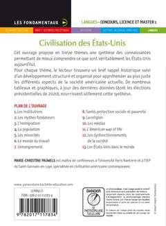 Fondamentaux - Civilisation des États-Unis en synthèse