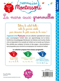 La mare aux grenouilles - J'apprends à lire Montessori