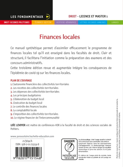 Fondamentaux - Finances locales
