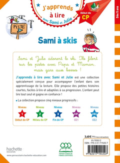 Sami et Julie CP Niveau 1 Sami à skis