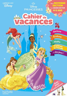 Disney - Princesses - De la Moyenne à la Grande Section - Cahier de vacances 2025