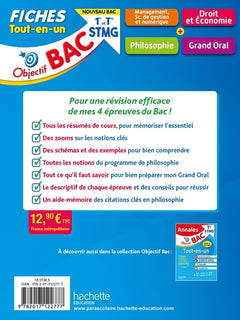 Objectif Bac - Fiches Tout-en-un 1re et Term STMG