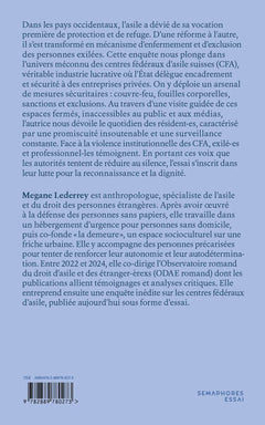 Les centres fédéraux d'asile