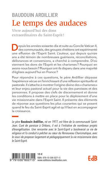 Le temps des audaces