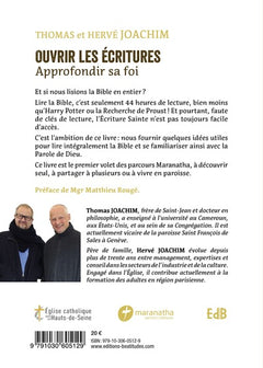 Ouvrir les Écritures