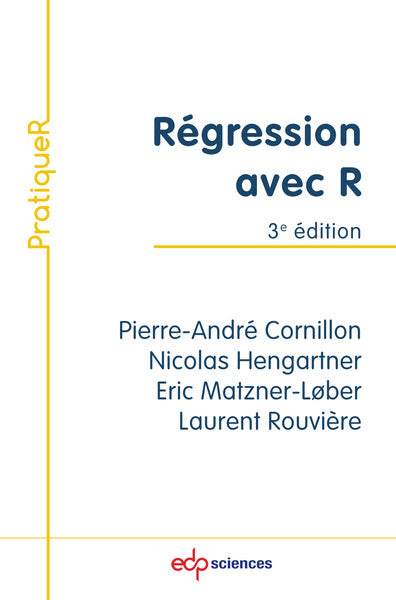 Régression avec R: 3ème édition