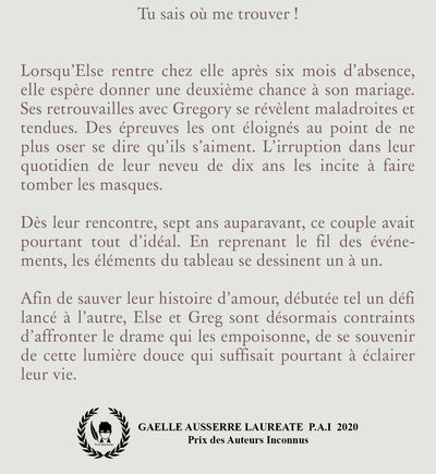 Tu sais où me trouver !