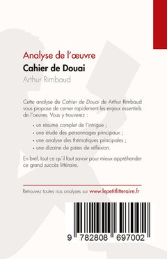 Cahier de Douai de Arthur Rimbaud (Fiche de lecture)