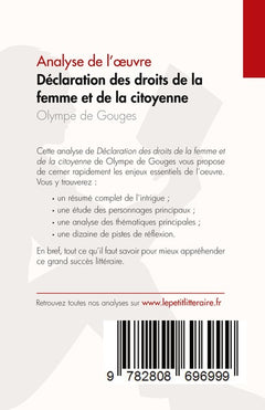 Déclaration des droits de la femme et de la citoyenne