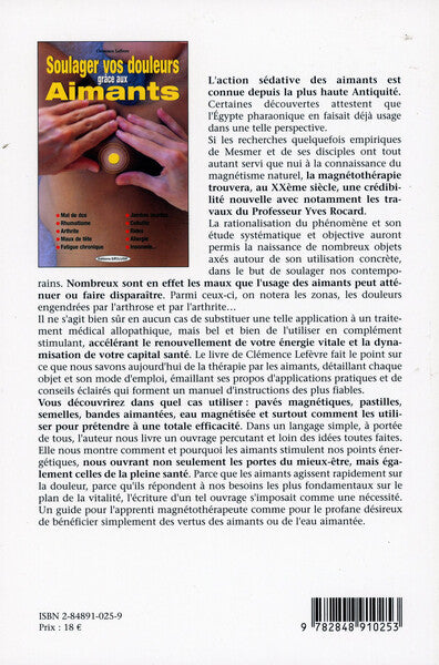 Soulager vos douleurs grâce aux aimants