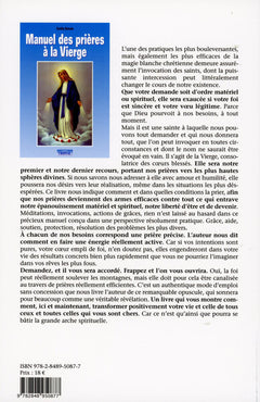 Manuel des prières à la Vierge