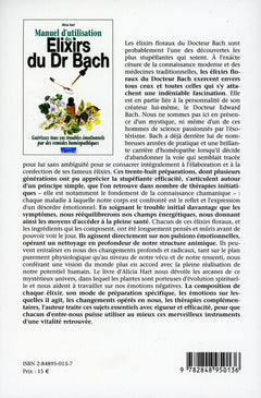 Manuel d'utilisation des élixirs floraux du Dr Bach