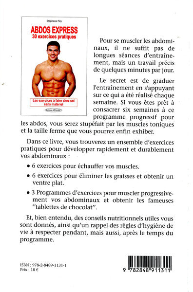 Abdos express - 30 exercices pratiques