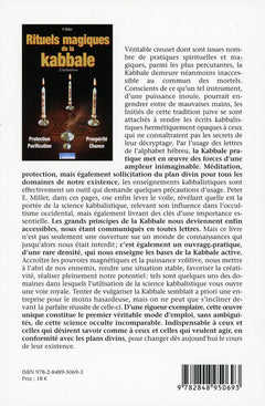 Rituels magiques de la Kabbale - L'initiation - Protection - Purification - Prospérité - Chance