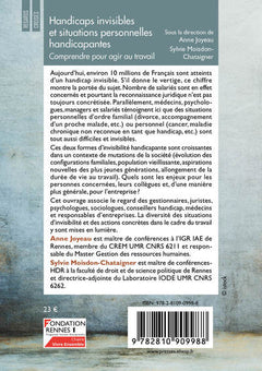 Handicaps invisibles et situations personnelles handicapantes: Comprendre pour agir au travail
