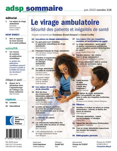 Le virage ambulatoire