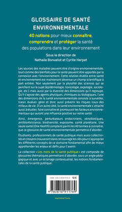 Glossaire de santé environnementale