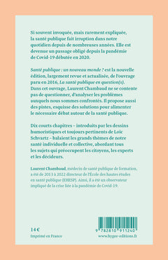 Santé publique : un nouveau monde ?