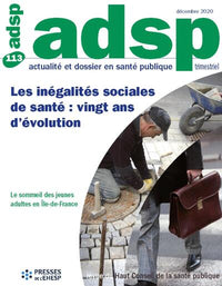 Les inégalités sociales de santé : vingt ans d'évolution