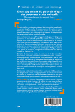 Développement du pouvoir d'agir des personnes et des collectifs