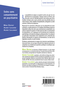 Soins sans consentement en psychiatrie