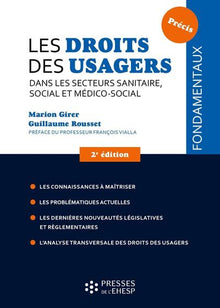 Les droits des usagers dans les secteurs sanitaires, social et médicosocial