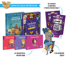 Colis Moyen Âge 44 ex 2025 + prime acheteur + décor