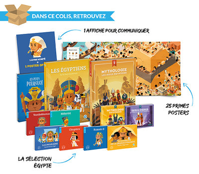 Colis Égypte 25 ex 2024 + prime acheteur (Poster) + affiche