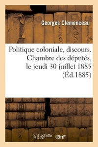 Politique coloniale, discours