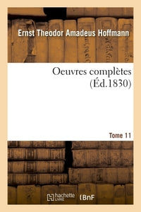 Oeuvres complètes- Tome 11