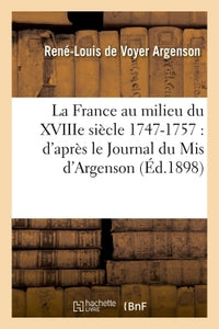 La France au milieu du XVIIIe siècle
