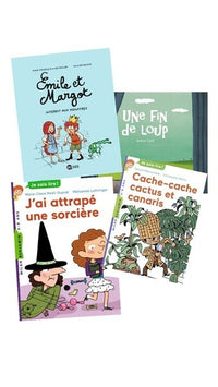MHF lecture compréhension CE1 - les 4 ouvrages