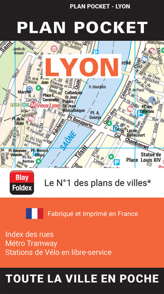 Lyon plan pocket 2024