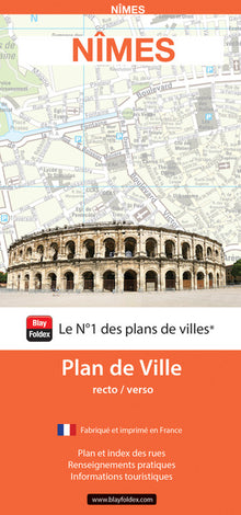 Nîmes 2024 - Plan de ville